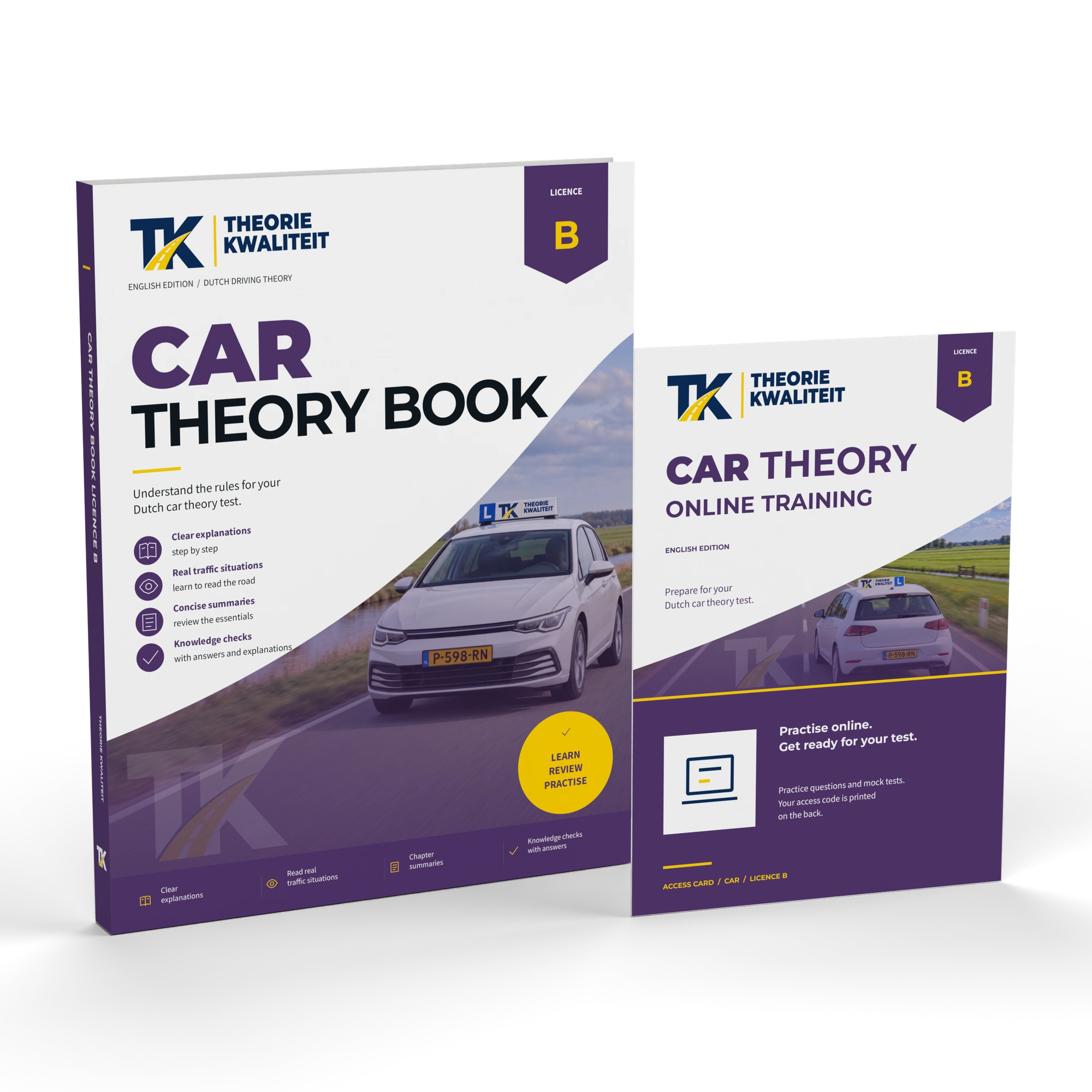 Auto English Boek + Online — officiële 3D-productweergave
