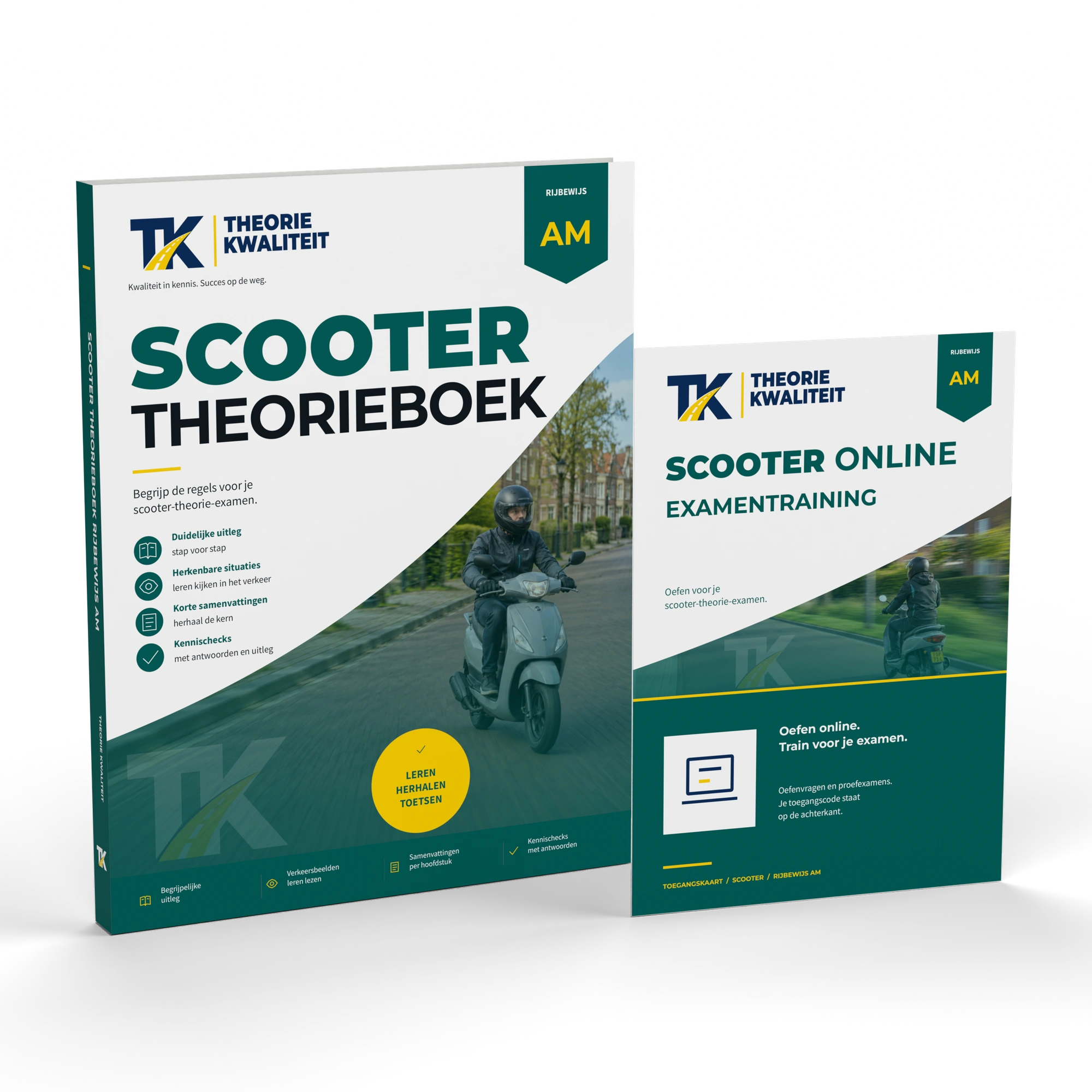 Scooter Boek + Online — officiële 3D-productweergave
