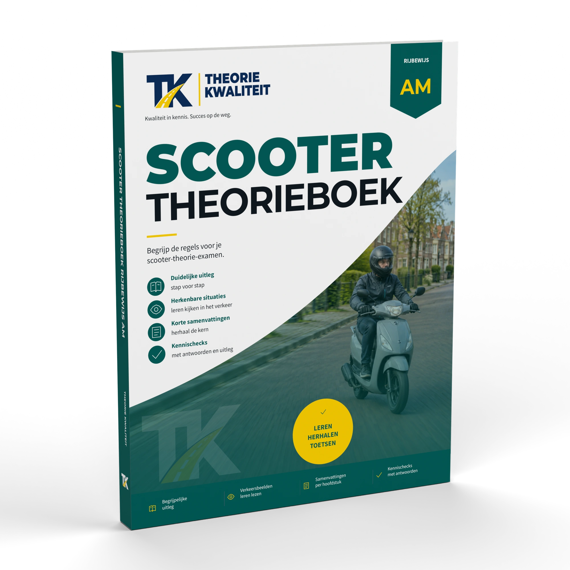 Scooter Boek — officiële 3D-productweergave