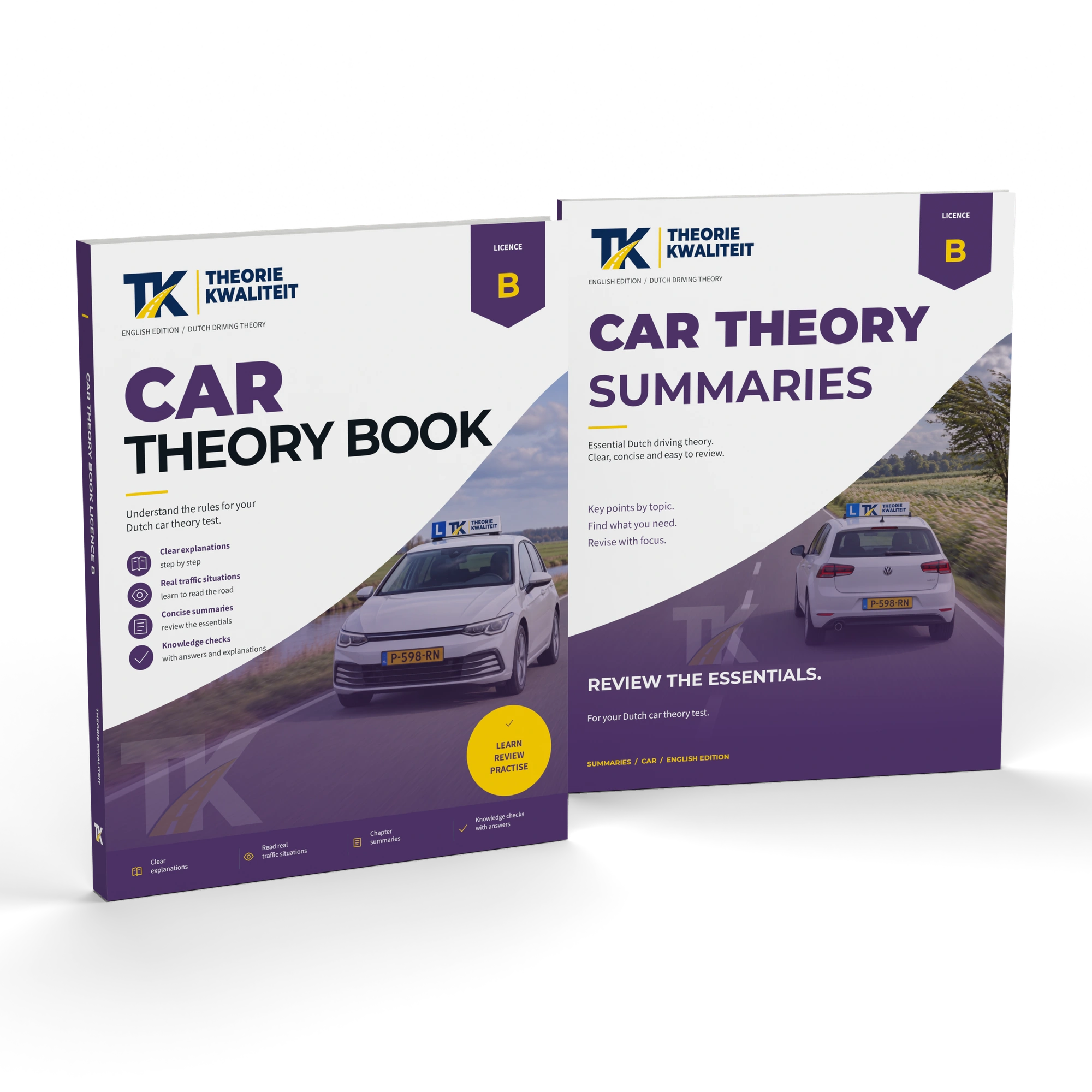 Auto English Boek + Samenvattingen — officiële 3D-productweergave