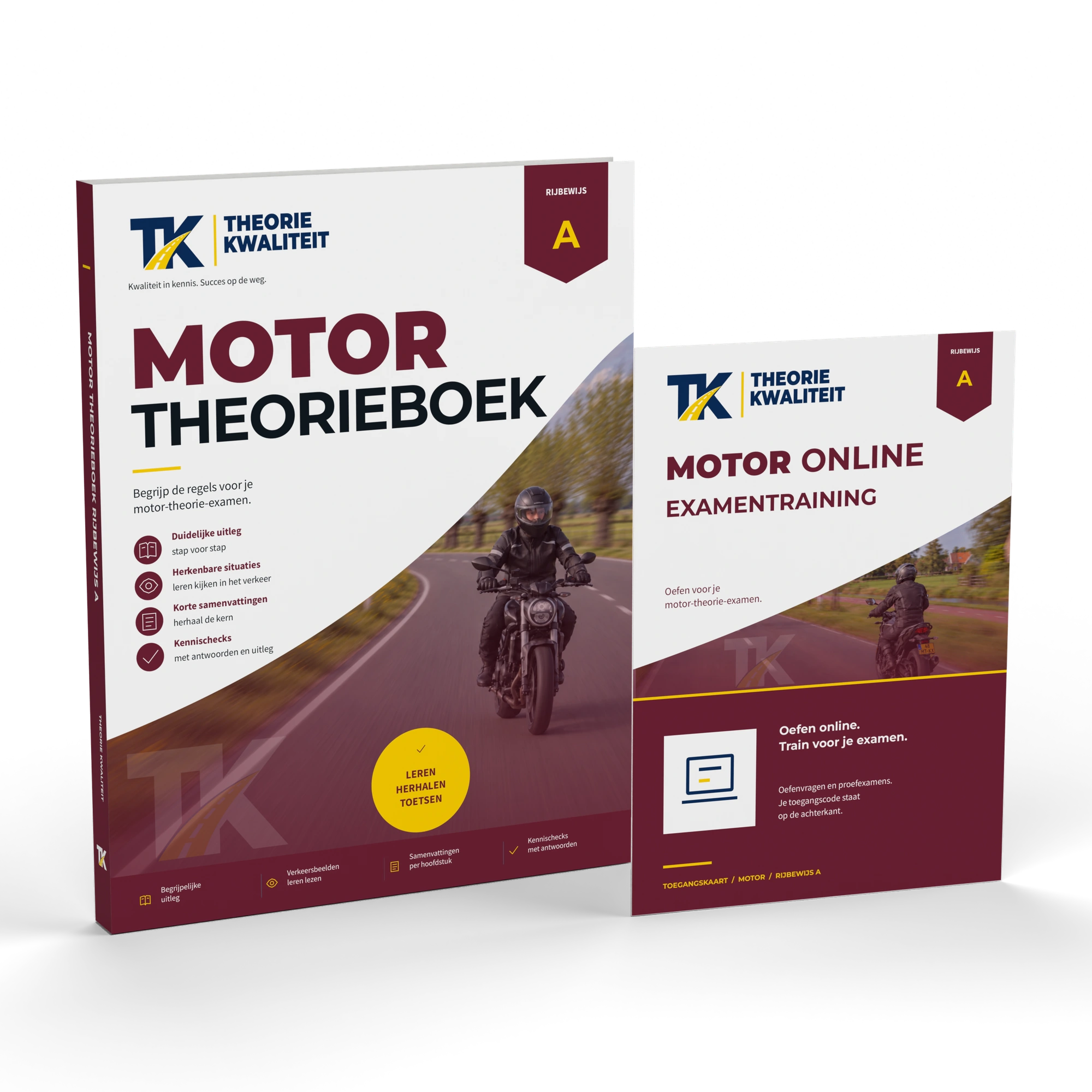 Motor Boek + Online — officiële 3D-productweergave