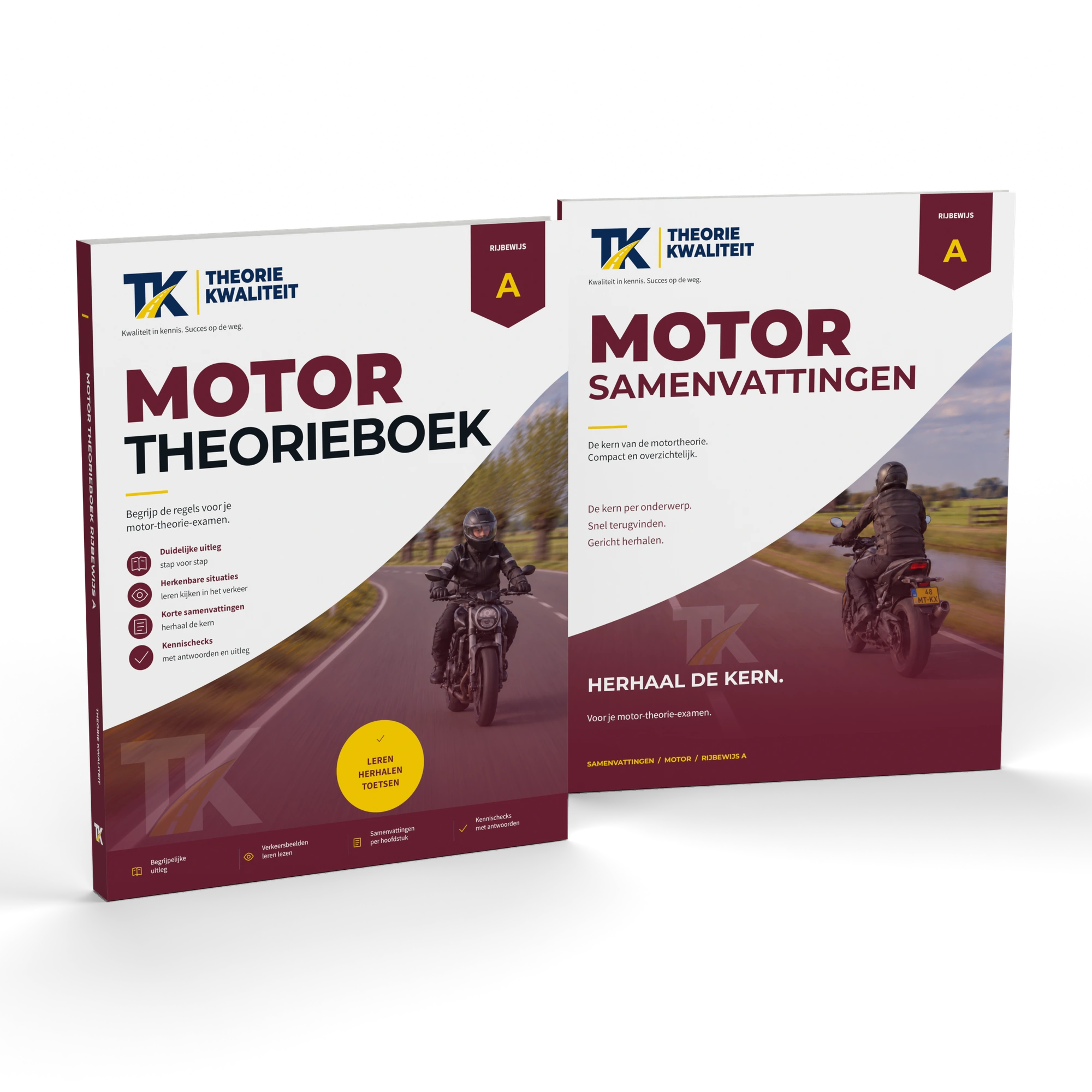 Motor Boek + Samenvattingen — officiële 3D-productweergave