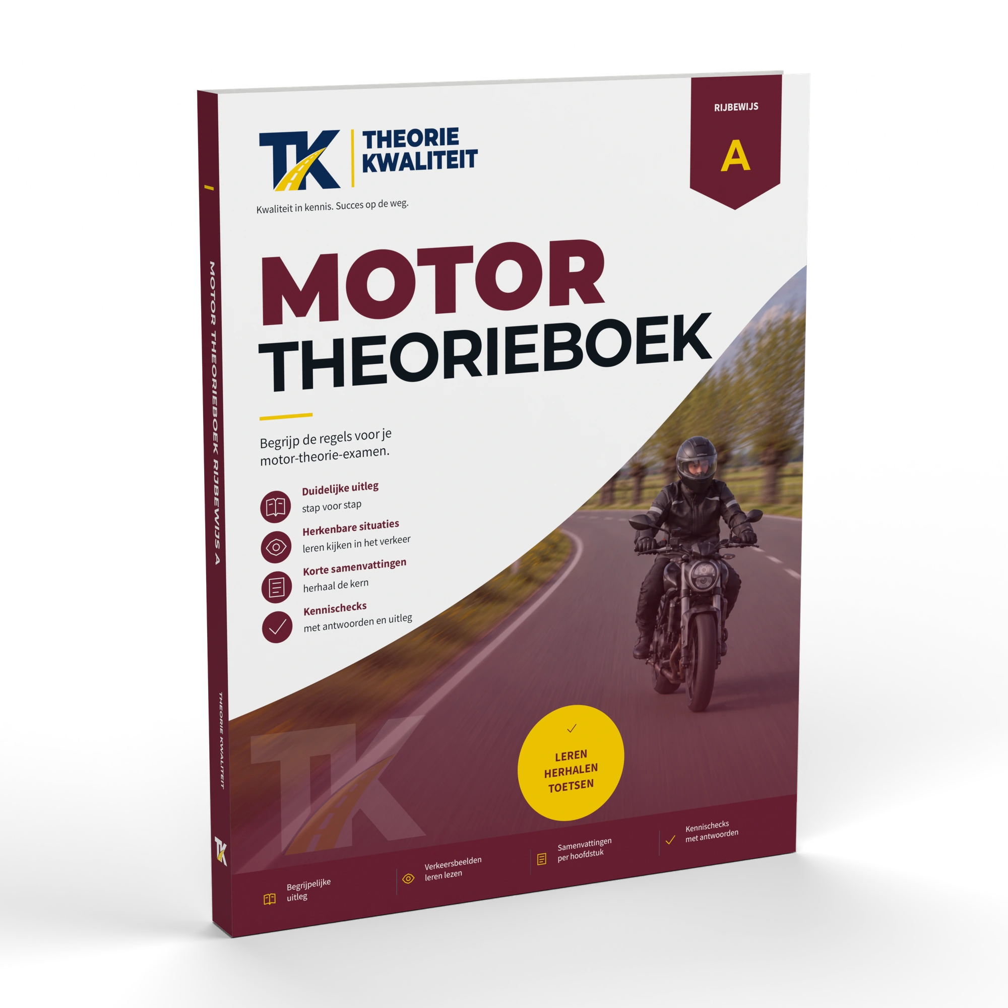 Motor Boek — officiële 3D-productweergave