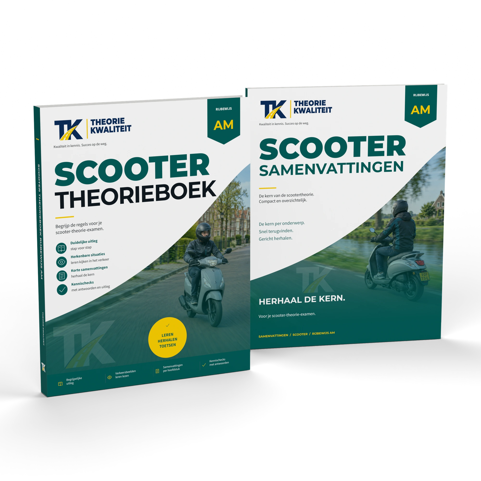Scooter Boek + Samenvattingen — officiële 3D-productweergave